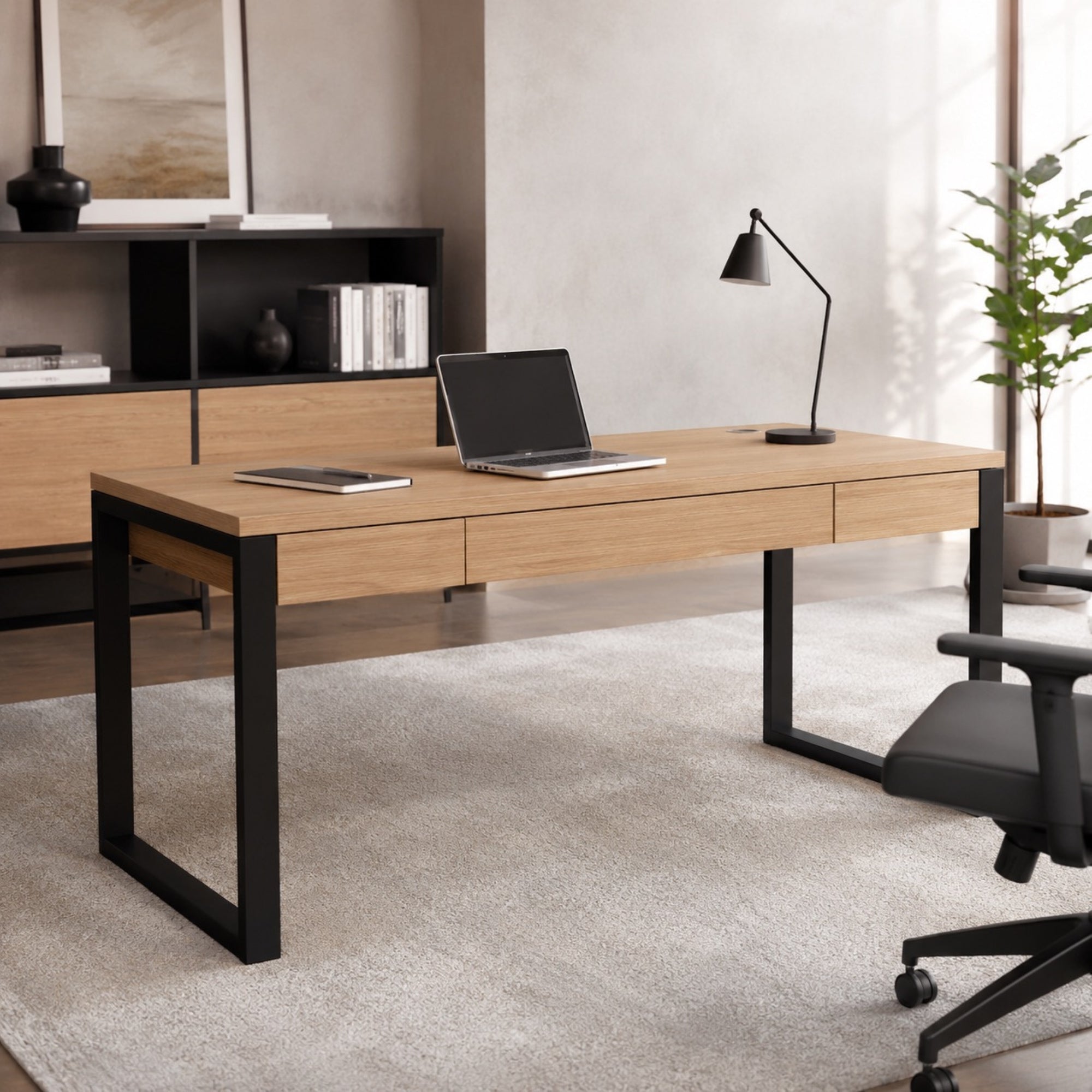Bureau avec rangement
