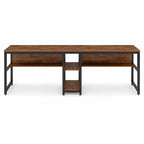 Bureau double avec rangement 200 cm | StJean-Workspace