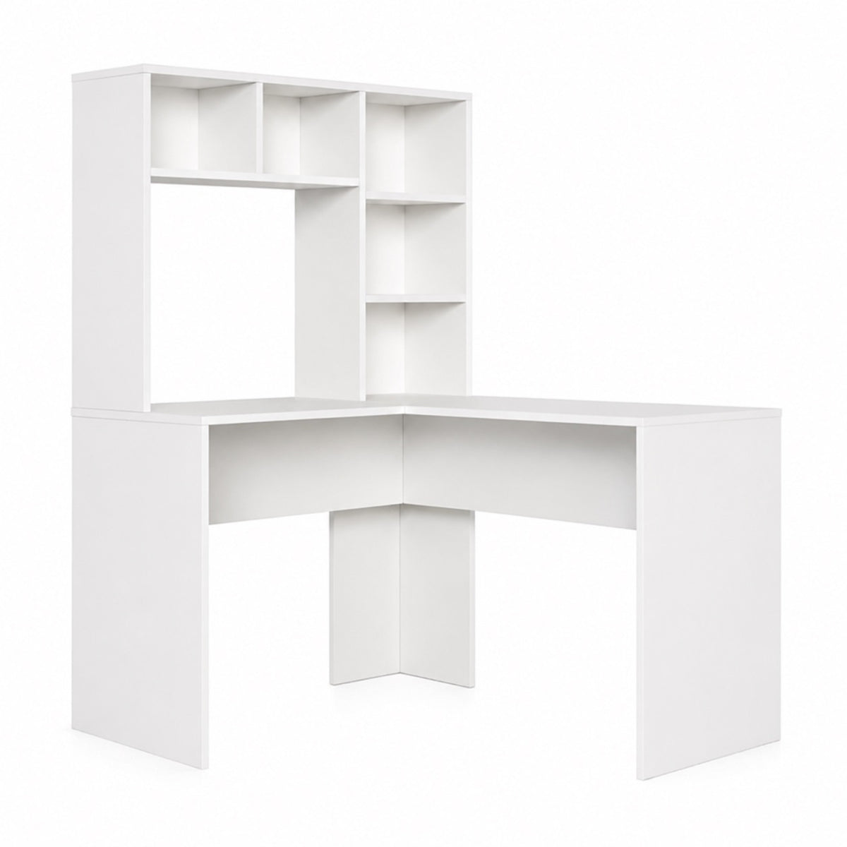 Bureau multifonctions avec rangement en bois