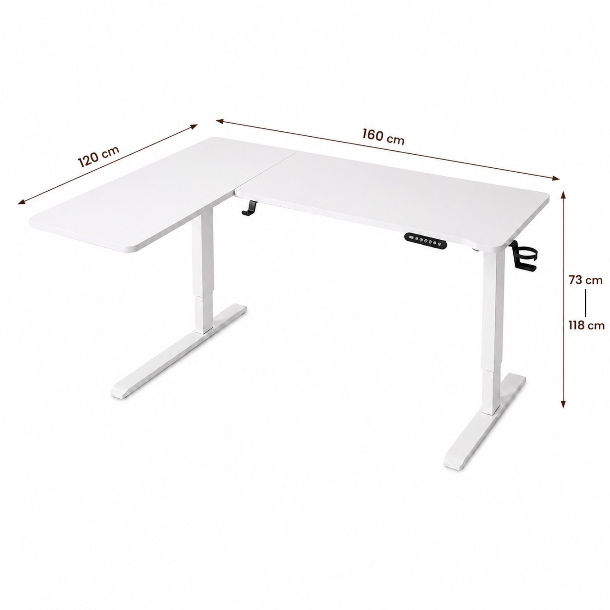 Bureau debout pour d’angle | StJean-Workspace