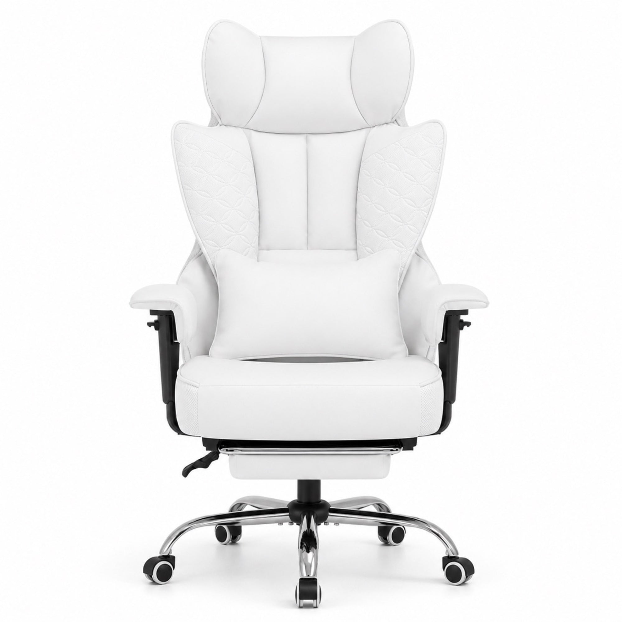 Chaise de bureau ergonomique en cuir | StJean-Workspace