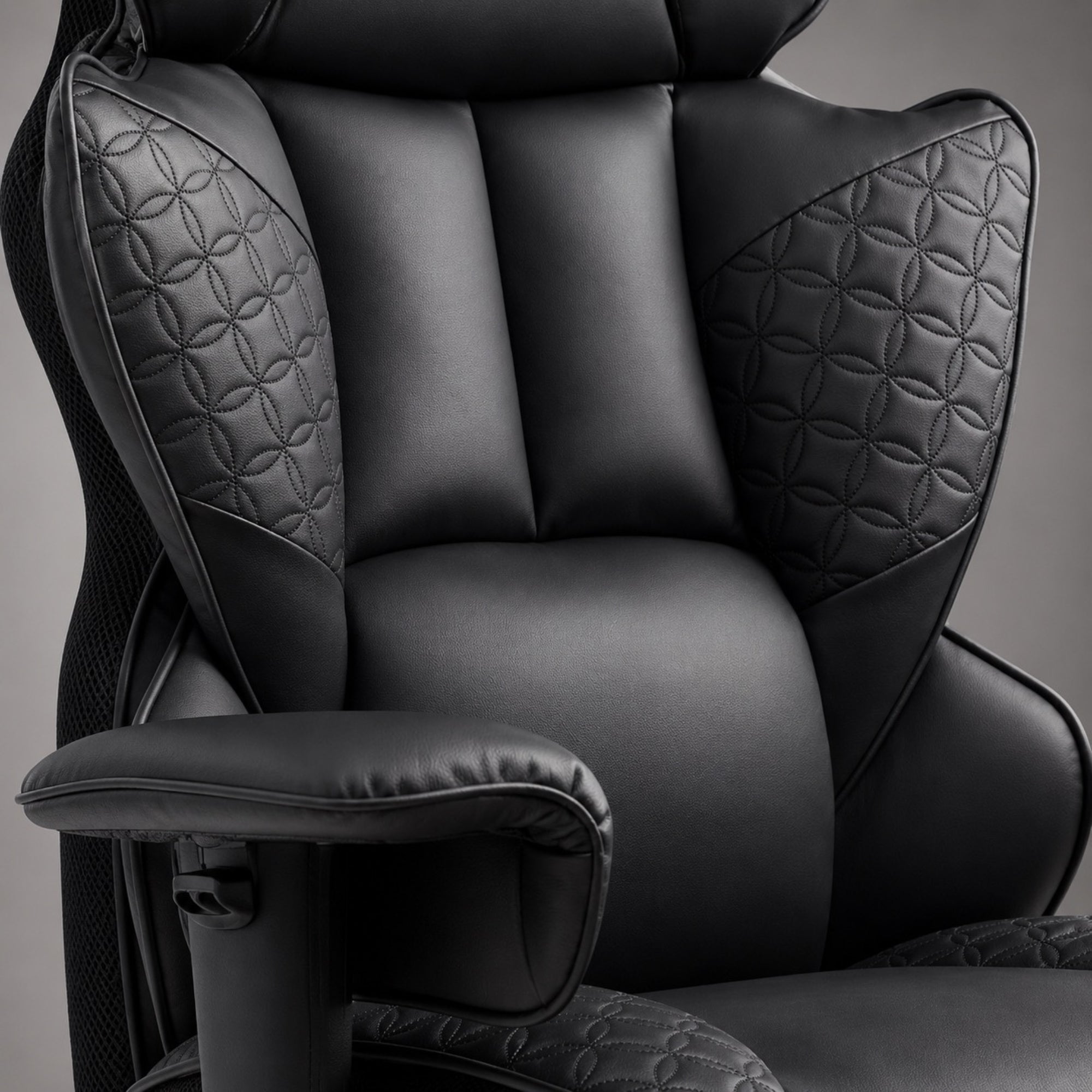 Chaise de bureau ergonomique en cuir | StJean-Workspace