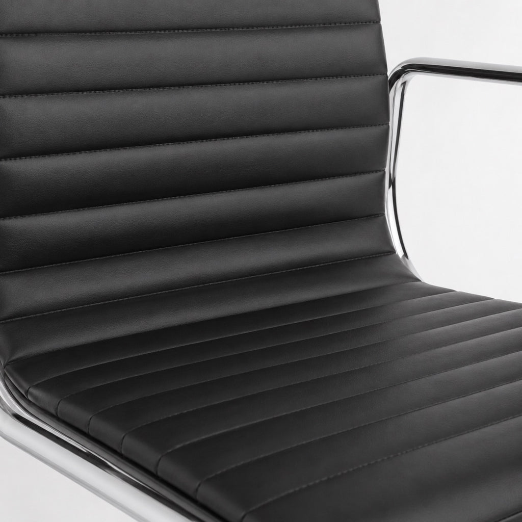 Chaise de Bureau en Cuir Design | StJean-Workspace