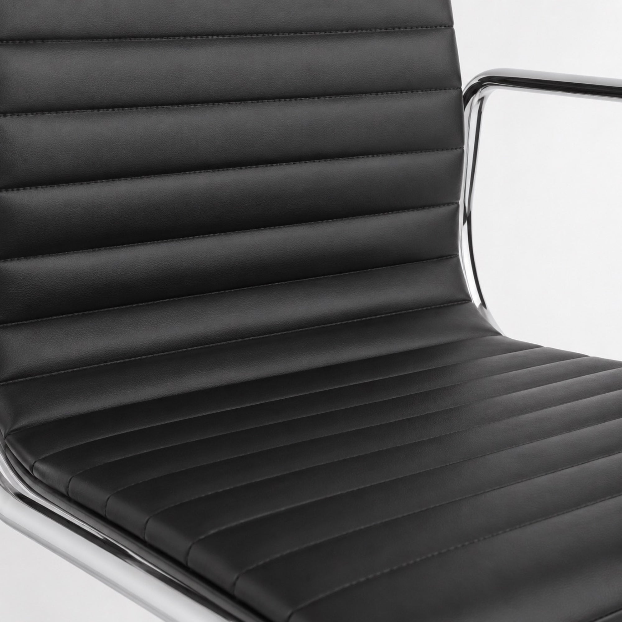Chaise de Bureau en Cuir Design | StJean-Workspace