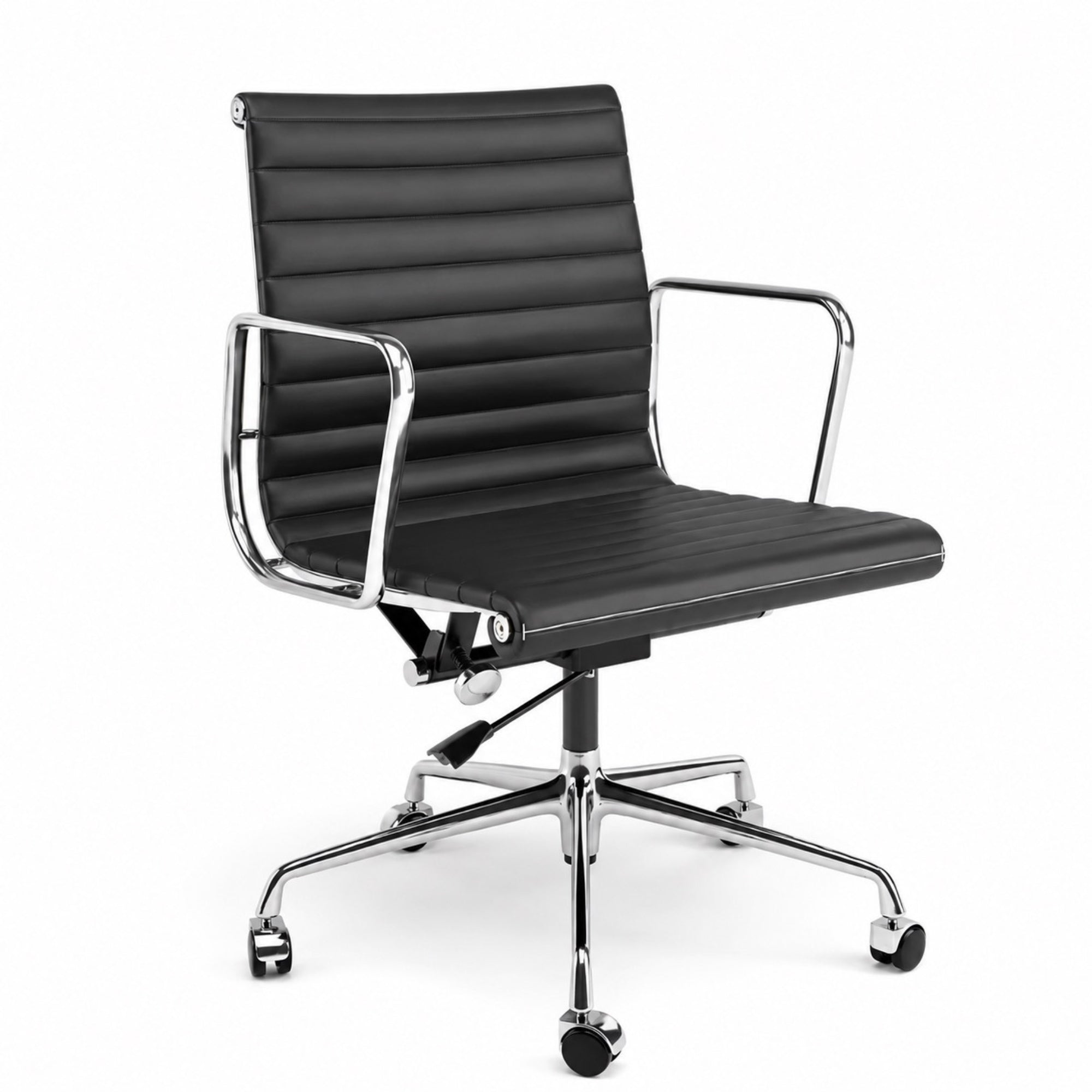 Chaise de Bureau en Cuir Design | StJean-Workspace