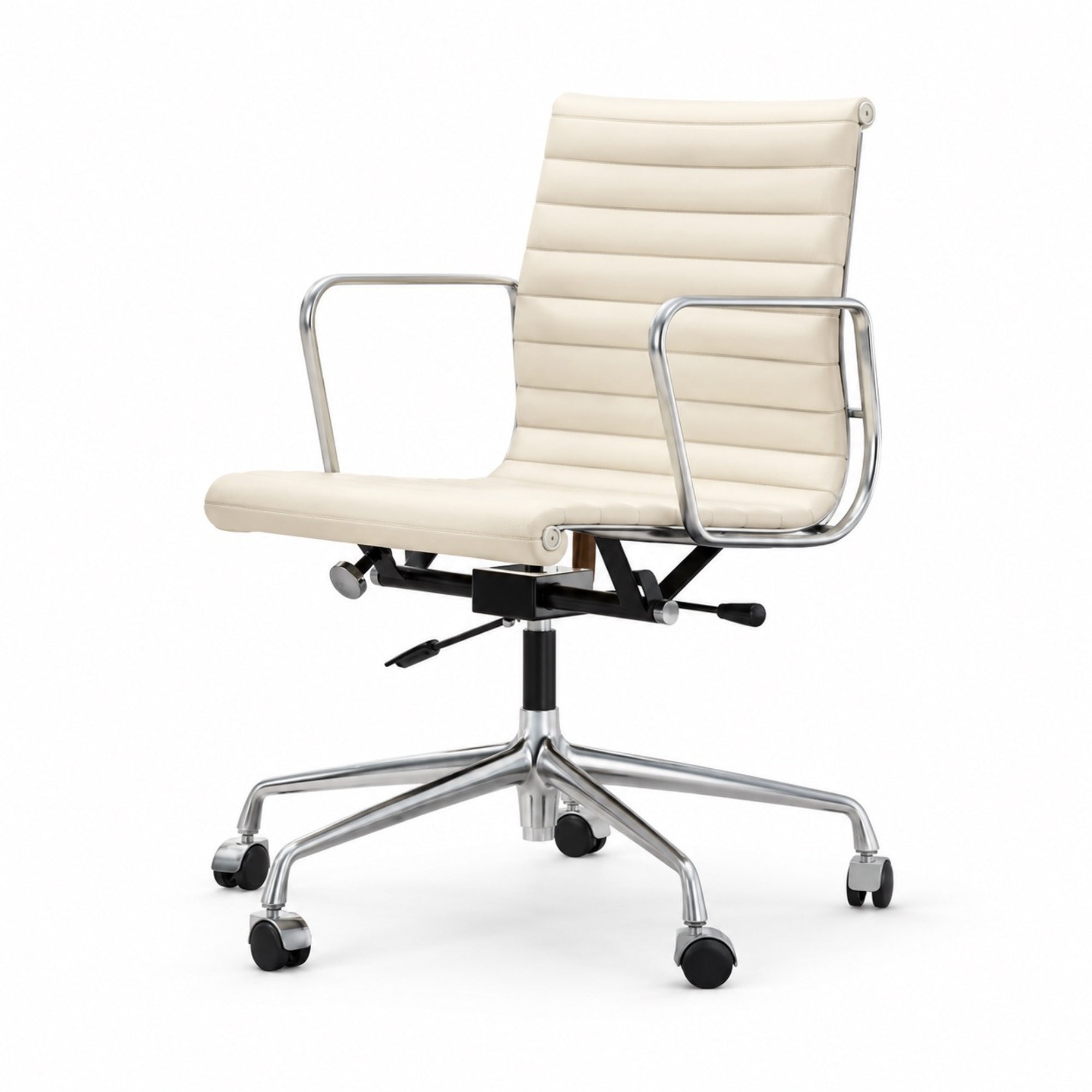 Chaise de Bureau en Cuir Design | StJean-Workspace