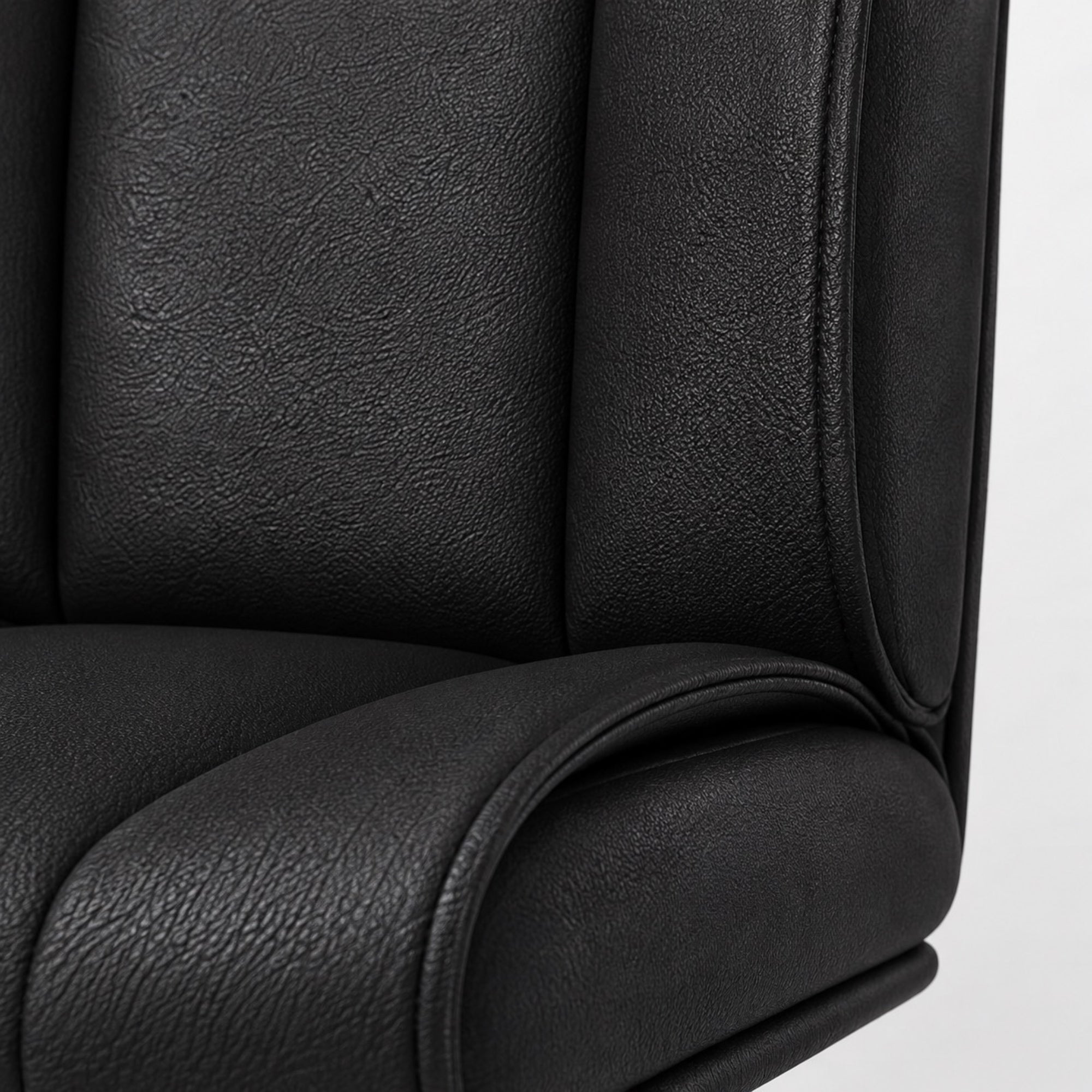 Chaise de Bureau en Cuir Design | StJean-Workspace