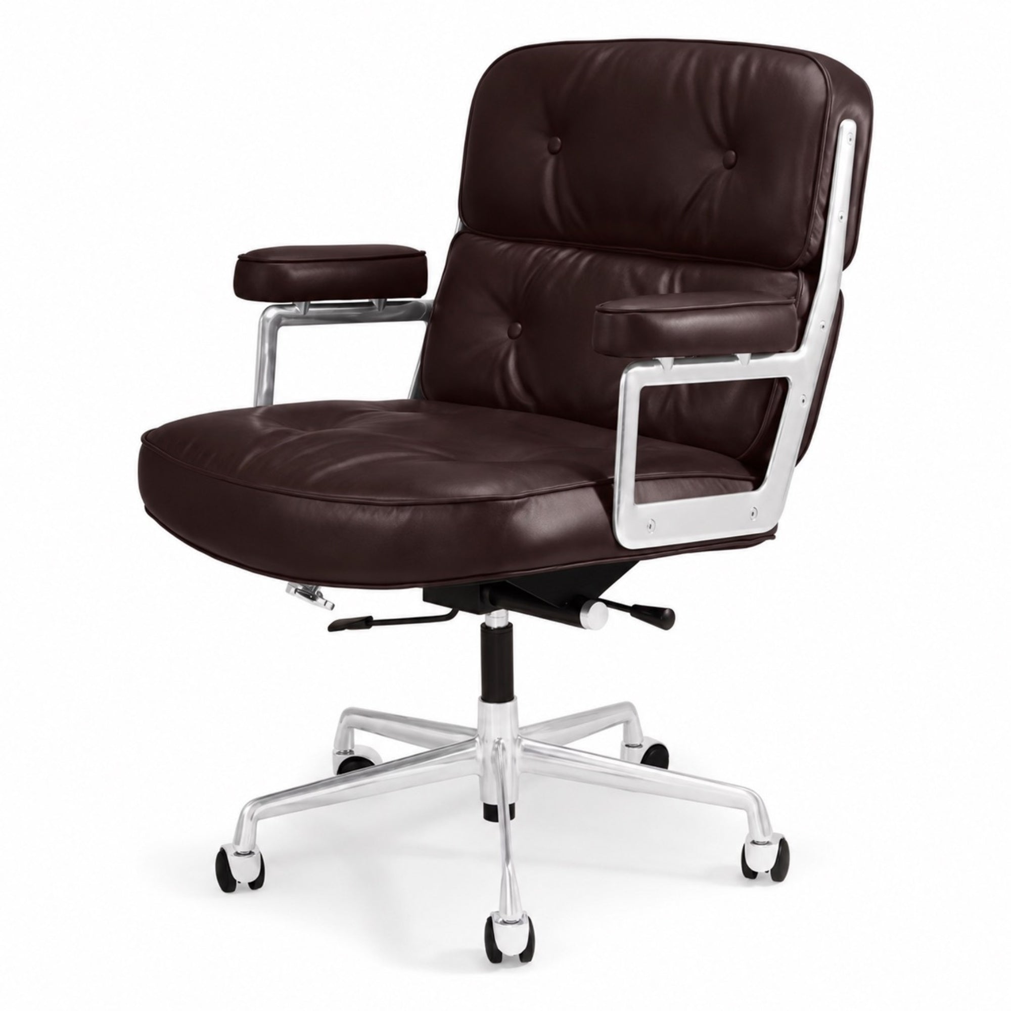 Chaise de Bureau en Cuir Design | StJean-Workspace