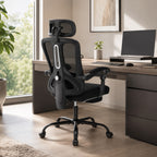 Chaise de bureau ergonomique en maille réglable | StJean-Workspace