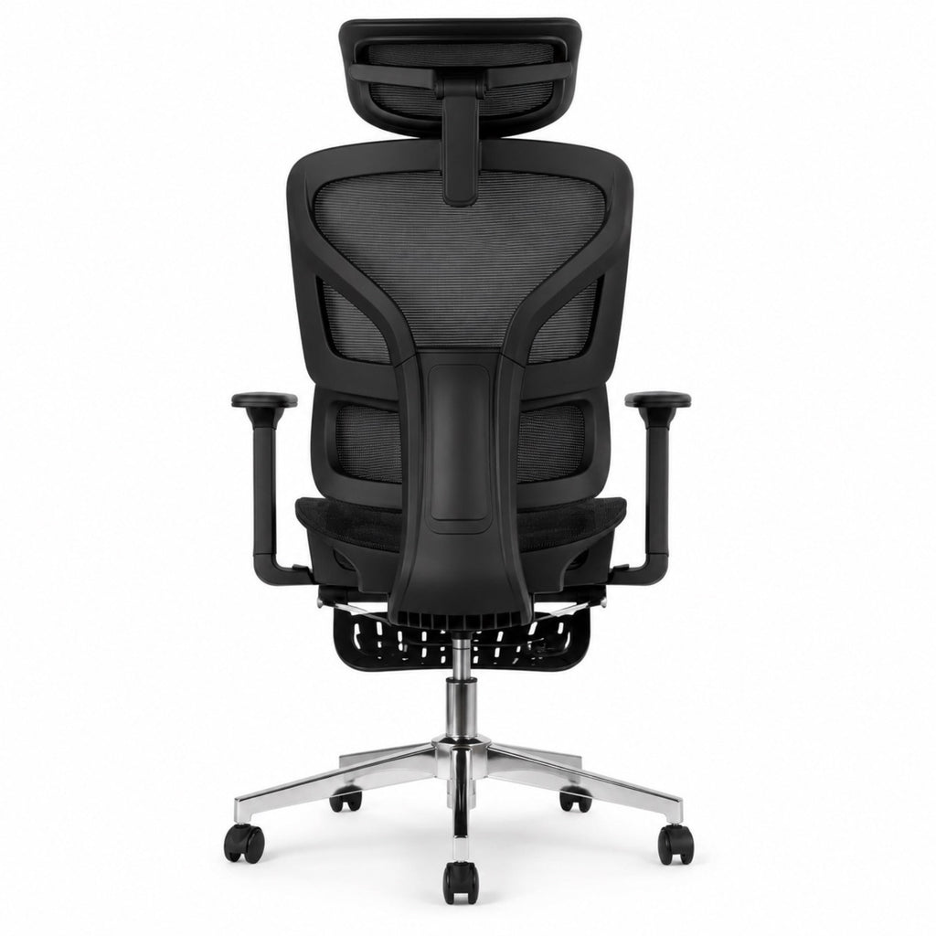 Chaise de bureau ergonomique avec repose-pieds | StJean-Workspace