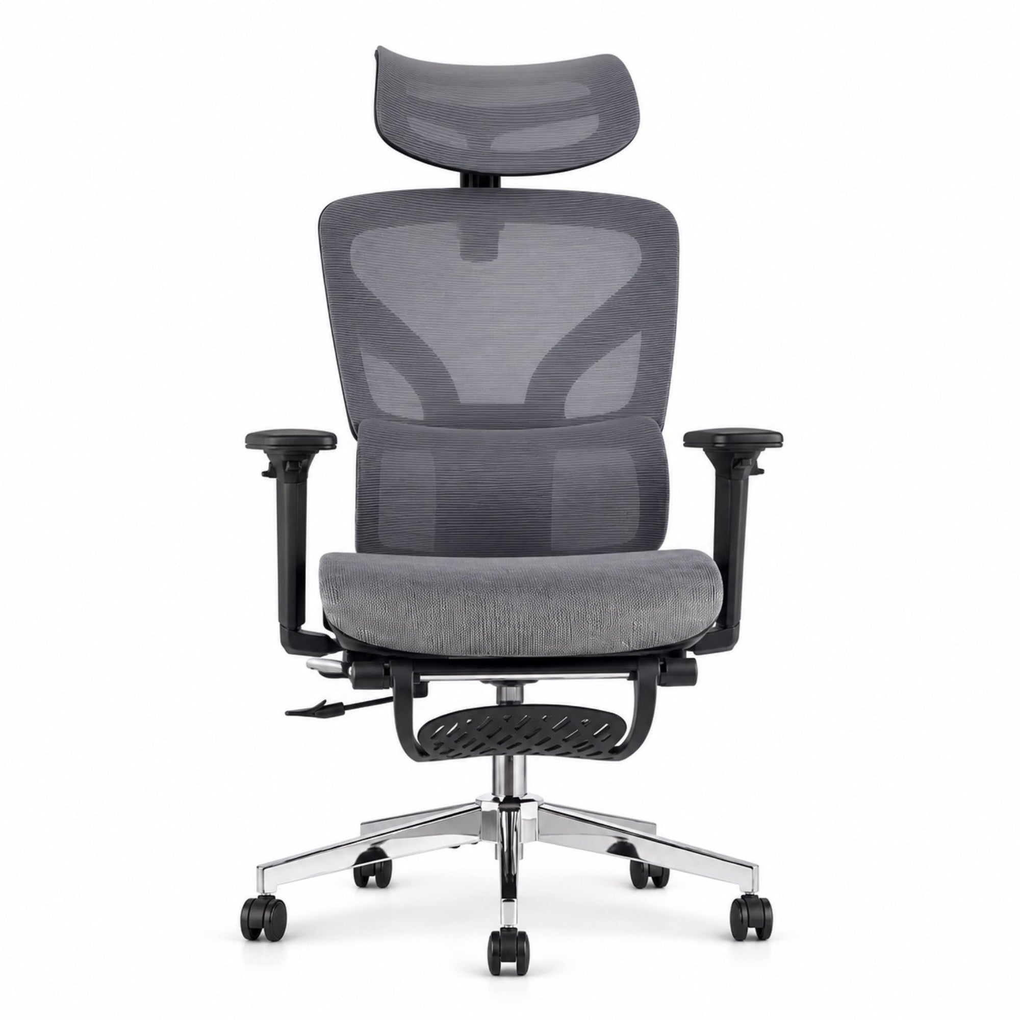 Chaise de bureau ergonomique avec repose-pieds | StJean-Workspace