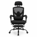 Chaise de bureau ergonomique avec repose-pieds | StJean-Workspace
