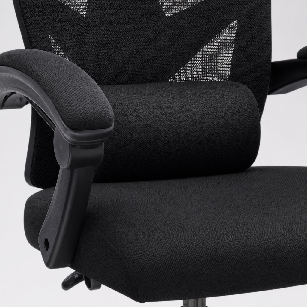 Chaise de bureau ergonomique avec repose-pieds | StJean-Workspace