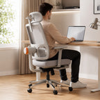 Chaise de bureau ergonomique avec soutien lombaire | StJean-Workspace