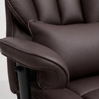 Chaise de bureau ergonomique en cuir  | StJean-Workspace