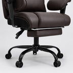 Chaise de bureau ergonomique en cuir  | StJean-Workspace