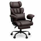 Chaise de bureau ergonomique en cuir  | StJean-Workspace