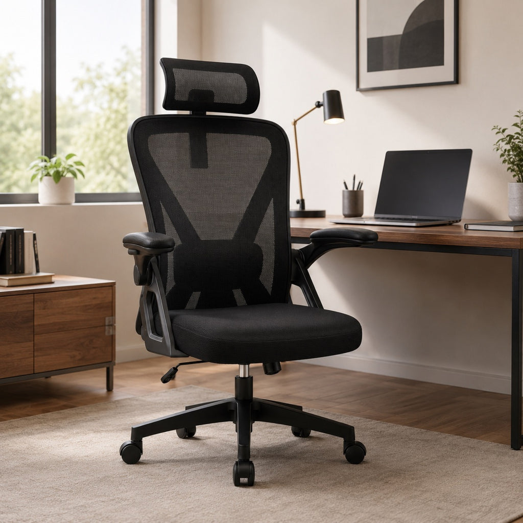 Chaise de bureau ergonomique en maille | StJean-Workspace