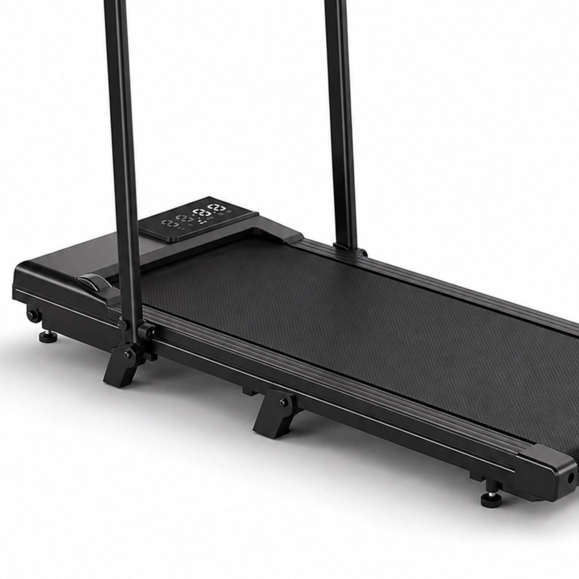 Tapis de course Pliable Inclinable Compact Noir | StJean-Workspace