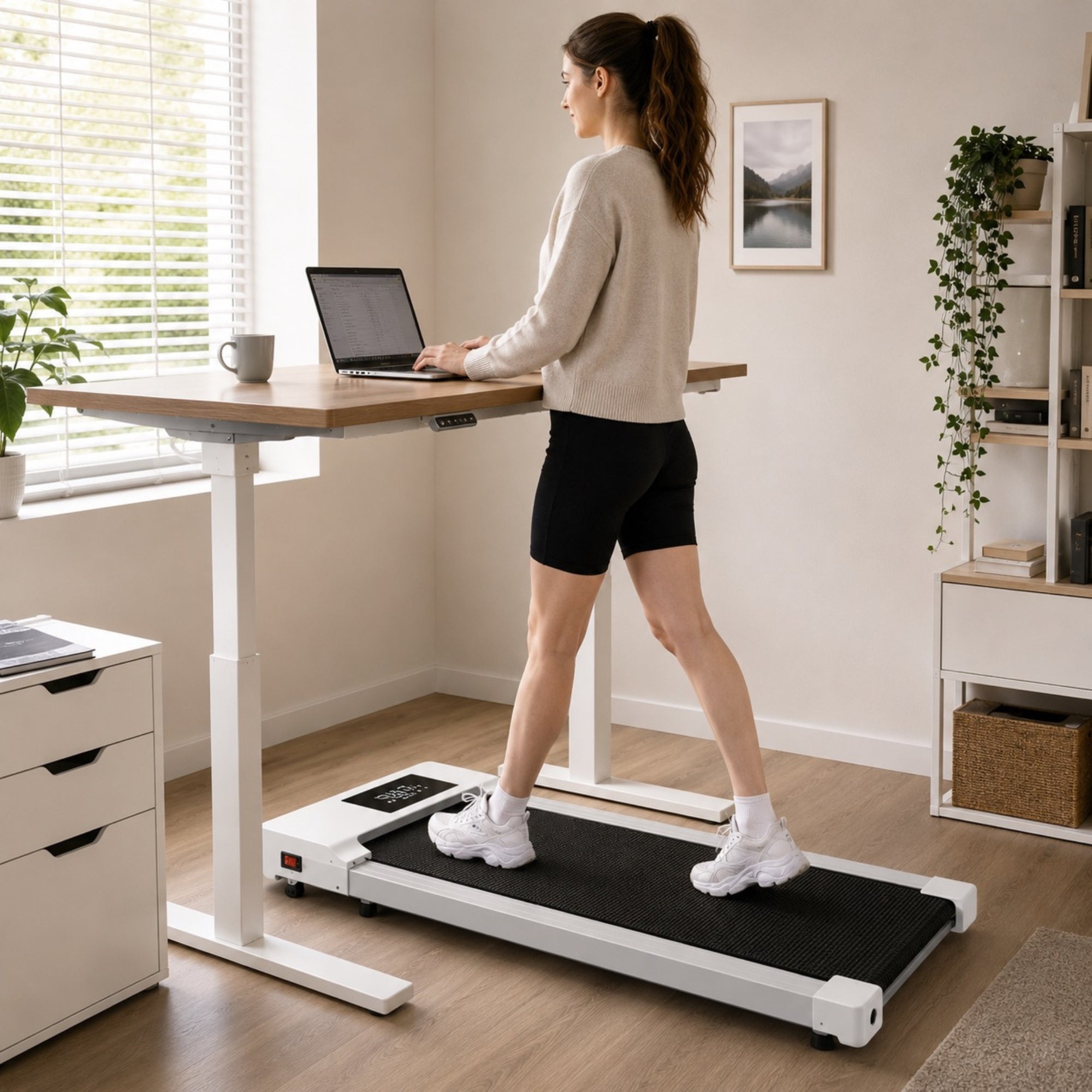 Tapis de marche compact pour bureau | StJean-Workspace