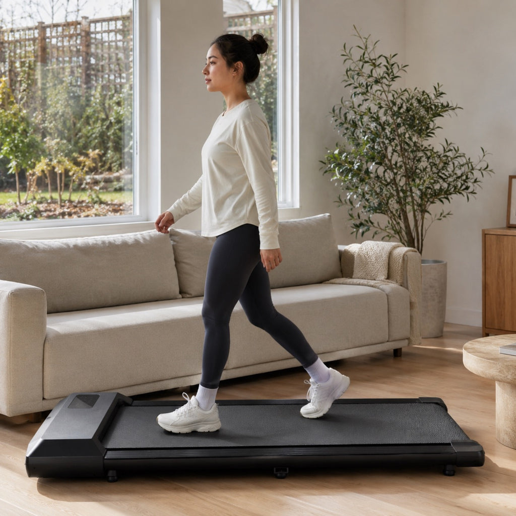 Tapis de marche compact électrique | StJean-Workspace