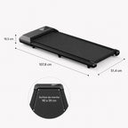 Tapis de marche compact électrique | StJean-Workspace