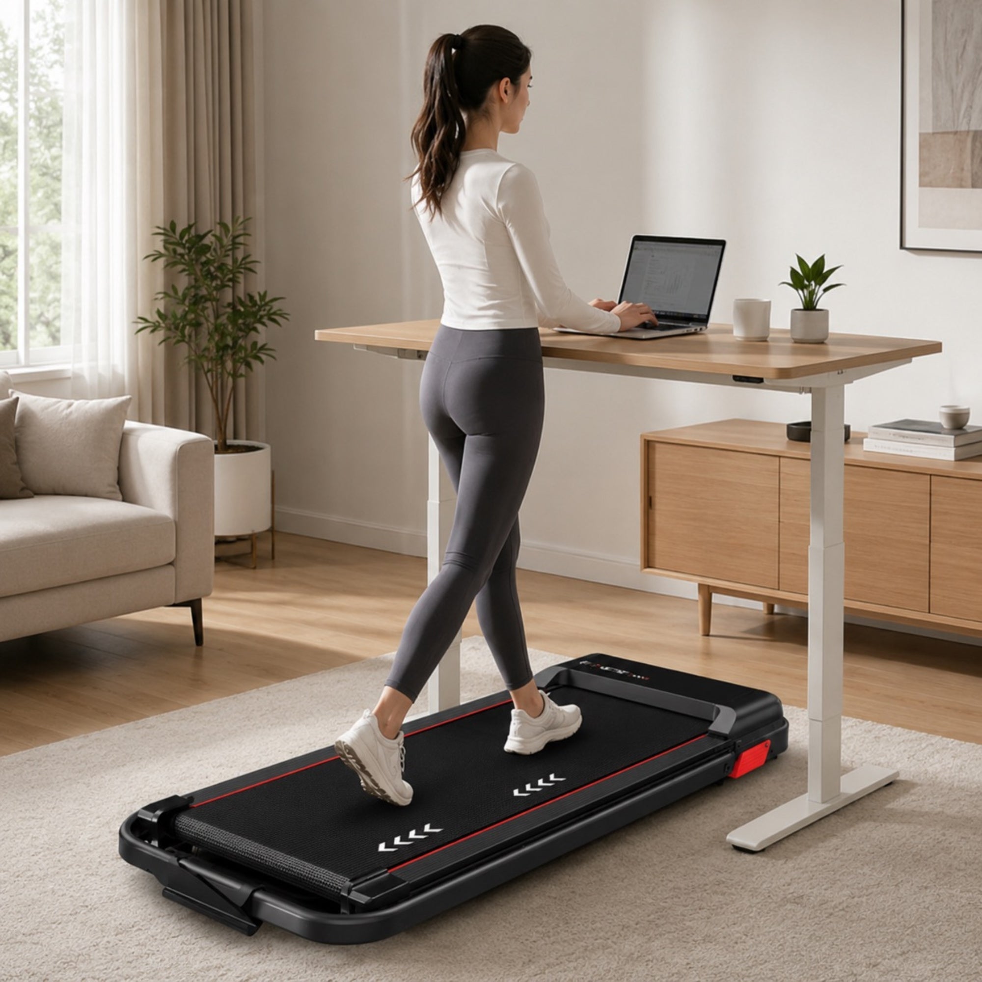 Tapis de Marche Pliable Inclinable | StJean-Workspace