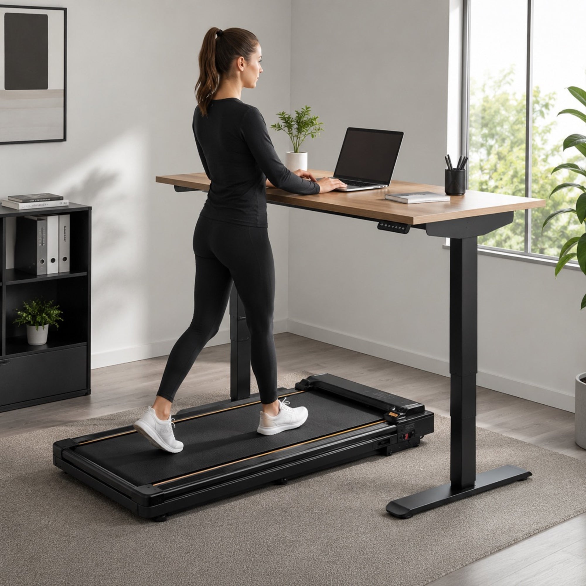 Tapis de Marche Pliable Inclinable Compact | StJean-Workspace
