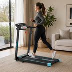 Tapis de marche pliable inclinable avec Bluetooth | StJean-Workspace